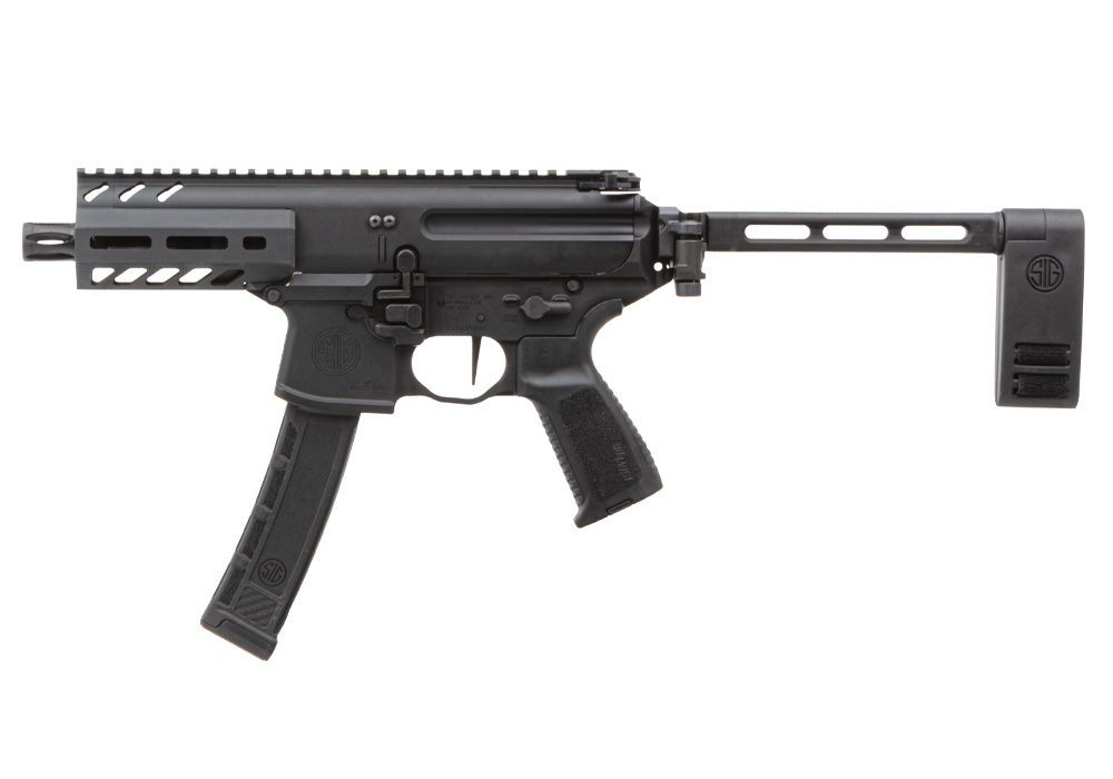 Sig Sauer MPX 9mm Pistol with brace 4.5