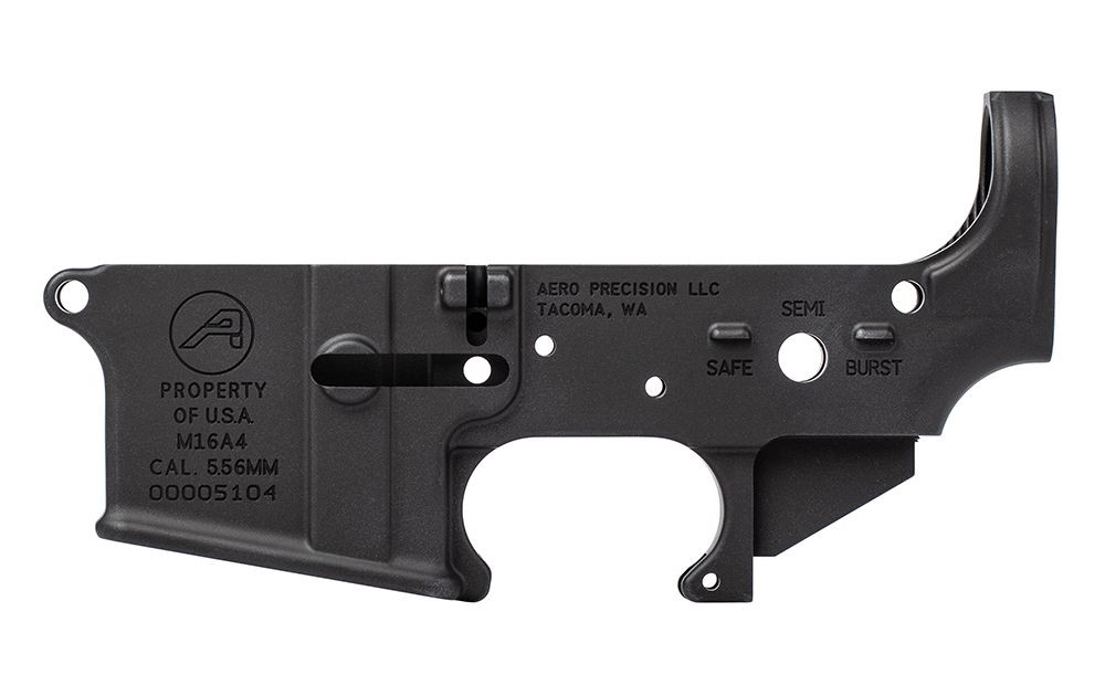 Aero Precision M16A4 Clone Lower Receiver - Anodized Black