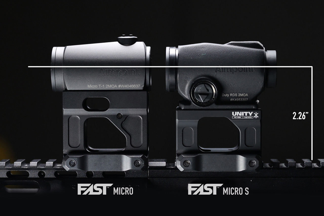 Unity FAST™ Micro-S Mount - Black