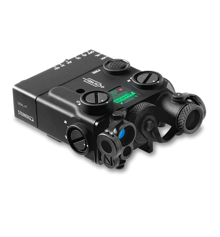実物 STEINER DBAL-A3 BK デュアルビーム グリーンレーザー Steiner DBAL-A3 Civilian Dual Beam Aiming Laser – Advanced 3