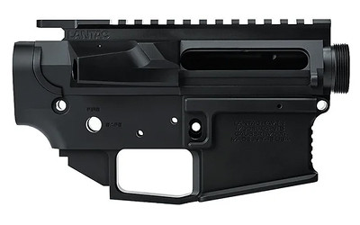 LanTac - Raven Billet AR-15 Receiver Set Anodized Black - Bauer