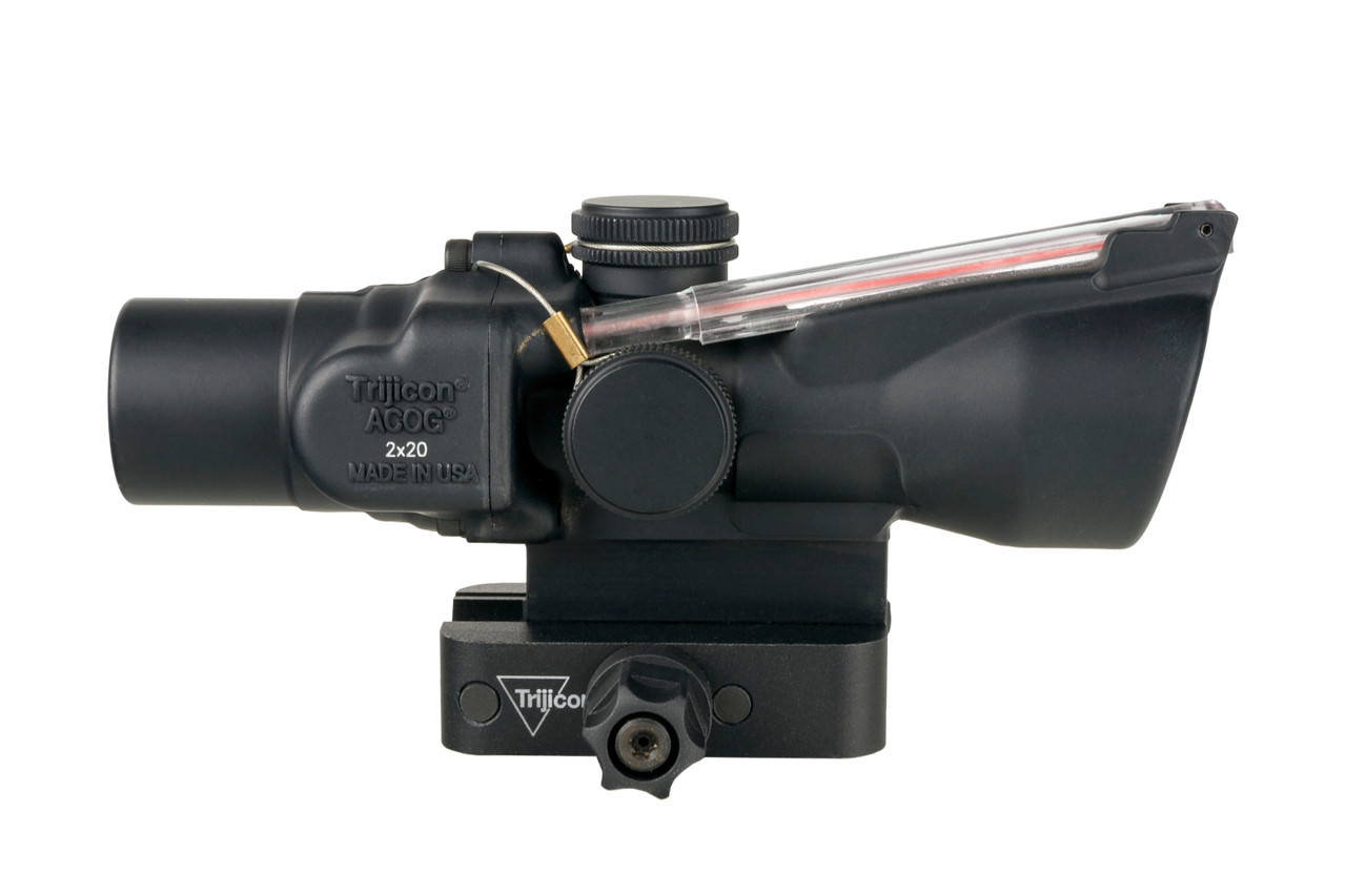 Trijicon ACOG 2x20 Dual Illumination Red Crosshair W/ Q-LOC