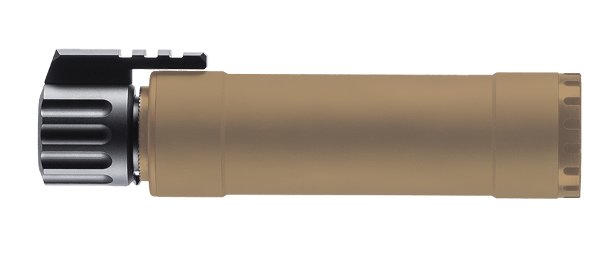 B&T Swiss - TP9/MP9 Suppressor with Anodized TAN