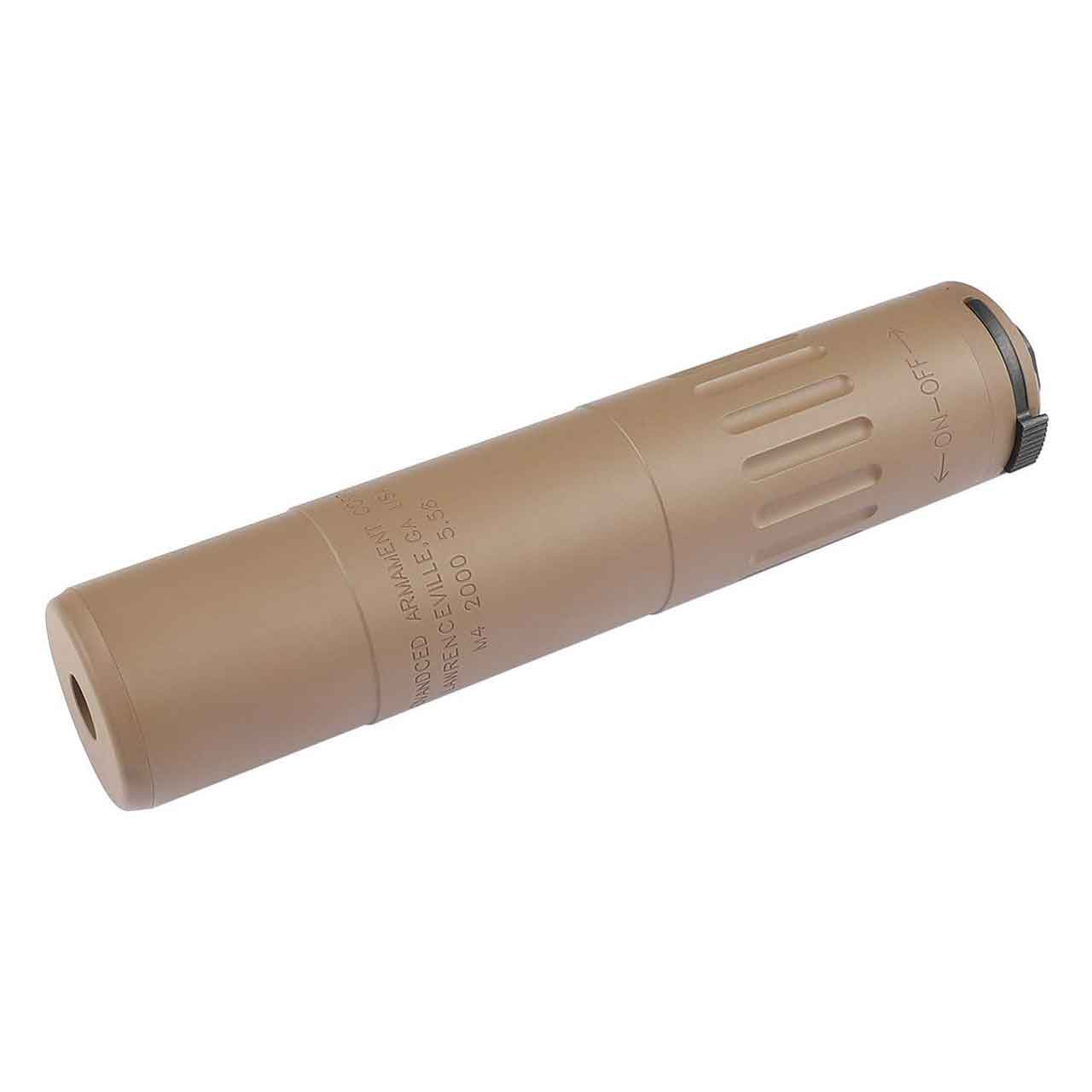 AAC M4-2000 5.56 Suppressor - FDE