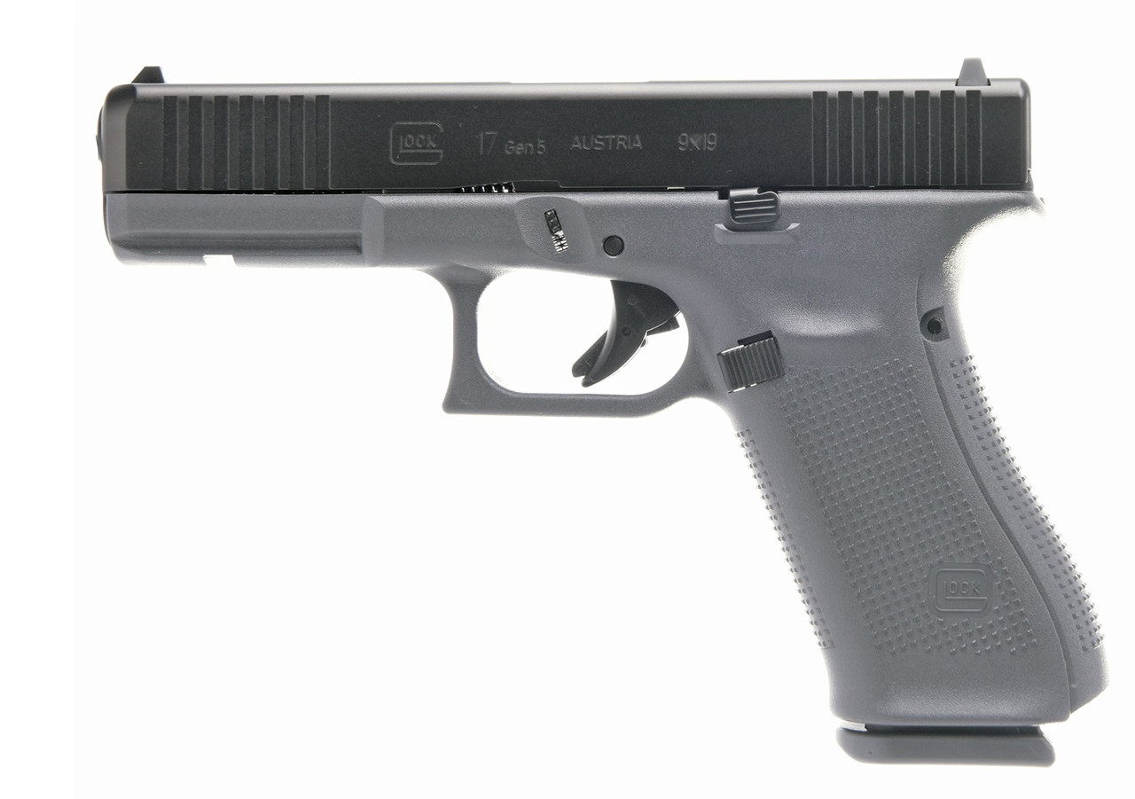 Glock 17 GEN 5 Gray Frame 9mm Handgun