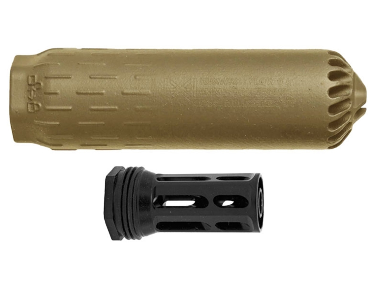 HUXWRX FLOW 6k w/ Flash Hider 6MM - Flat Dark Earth