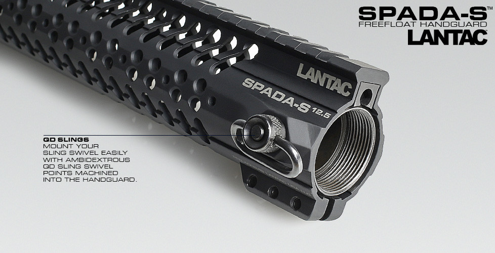 LANTAC SPADA-S Freefloat Handguard 13.5
