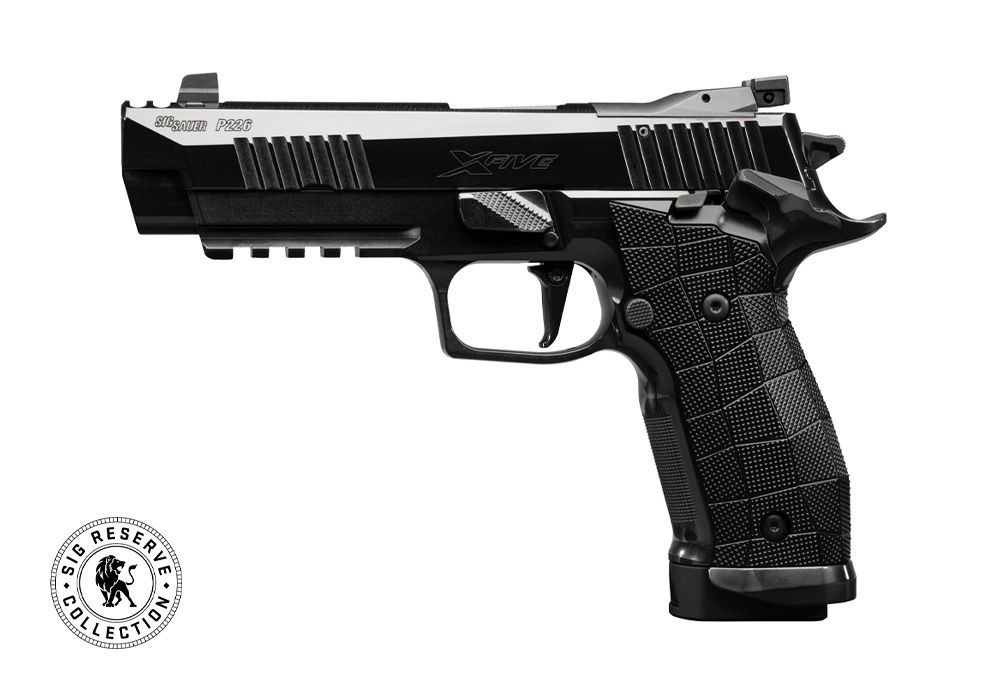 P226 シルバー/ブラック & P7 M13 ブラック Sig Sauer Reserve Collection P226-XFIVE 9MM 20rd (226X5-9-CW-RES)