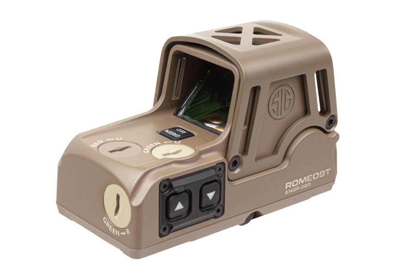 Sig Sauer Romeo 9T Dual Reticle Red Dot Sight 0.5 MOA - Flat