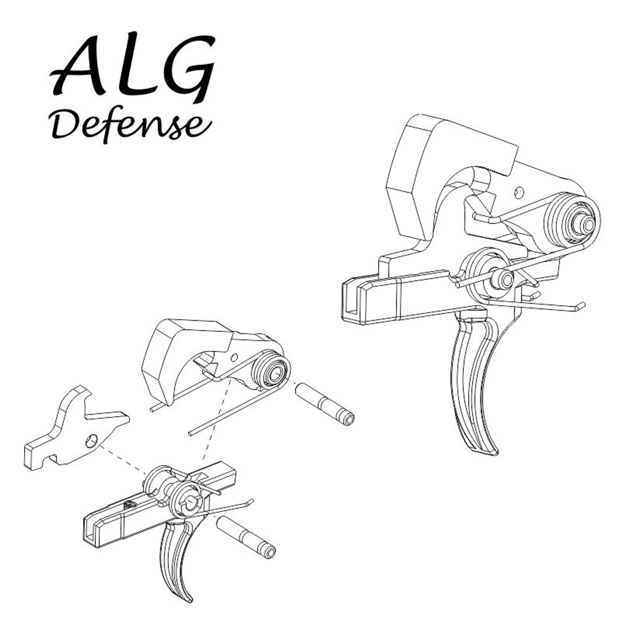 ALG Defense ACT Advanced Combat Trigger AR15 Trigger