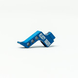 Velocity Precision MPC Trigger Shoe - Straight Serrated Flat Face - Blue