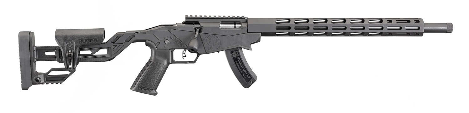 Ruger Precision Rimfire .22 LR Bolt-Action Rifle 18" Threaded Barrel ...