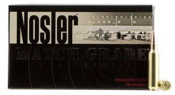 Nosler Match Grade 22Nosler 85gr RDF Nosler Match Grade 22Nosler 85gr RDF