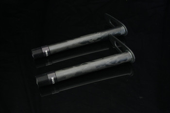 Smoke Composites Carbon Fiber Buttstock Open Shoulder Short Pull Smoke Composites Carbon Fiber Buttstock Open Shoulder Short Pull