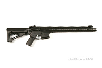 Noveske Infidel Gen III Rifle 13.7" Pinned - Black Noveske Infidel Gen III Rifle 13.7" Pinned - Black