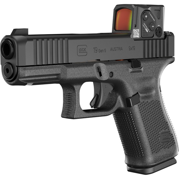 GLOCK G19 Gen 5 M.O.S. 9MM Pistol with Aimpoint COA Red Dot, PA195SB03MOS8A3, 764503064883
