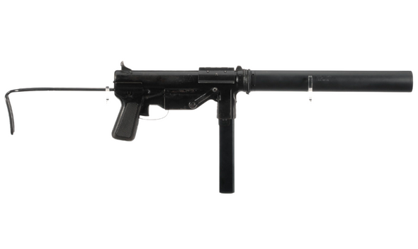 US Guide Lamp M3 "Grease Gun" 45acp Machine Gun C&R  w/ JCB Silencer 