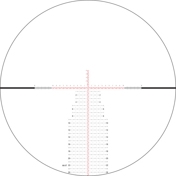 Nightforce Optics NX8 - 4-32X50mm F1 - ZeroStop™ - .1 Mil-Radian - CW - MIL-XT - Dark Earth