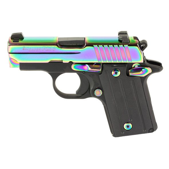 Sig Sauer P238 Rainbow .380ACP Pistol 2.7" Barrel - 6 Rd, 238-380-RBT2, 798681683338