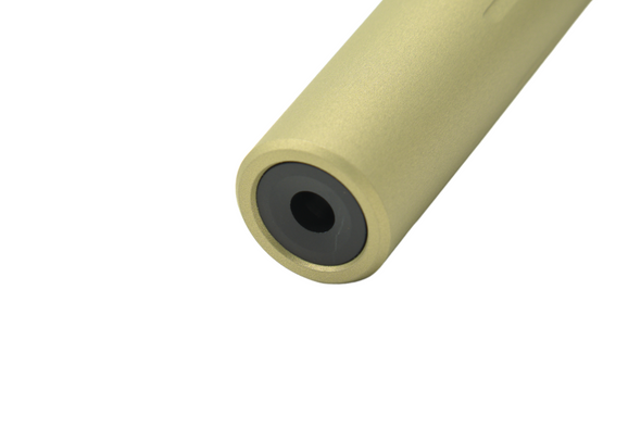 Aero Precision Tephra-22 Rimfire Suppressor - Clear Anodized, APRS100049C, 840014633753