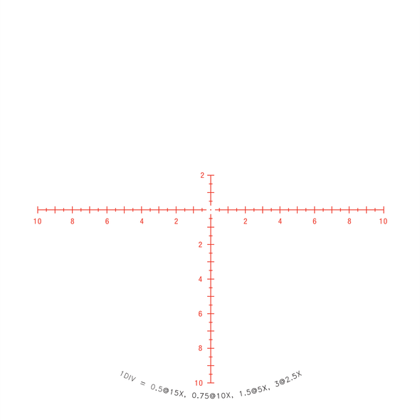 Trijicon Credo - 2.5-15x42mm SFP Illuminated Riflescope - Red MRAD Center Dot Reticle, CR1542-C-2900034, 719307403116