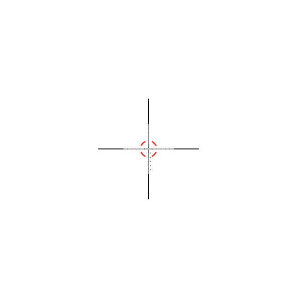 Trijicon VCOG 1-8x28 Red MRAD Crosshair Dot Reticle w/ Mount with Trijicon  Q-LOC™ Technology, VC18-C-2400014, 2400014, 719307617148