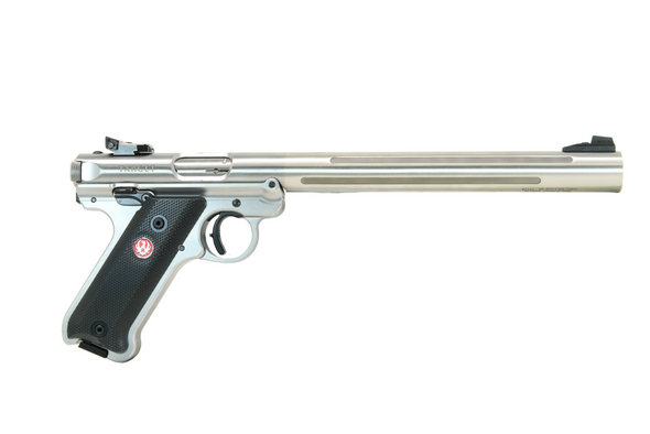 TBA Suppressors Sicario MK IV Silenced .22 LR Pistol - 316 Stainless Steel, SUP-PT-RUG-MKIV-SS, SUP-PT-RUG-MKIV