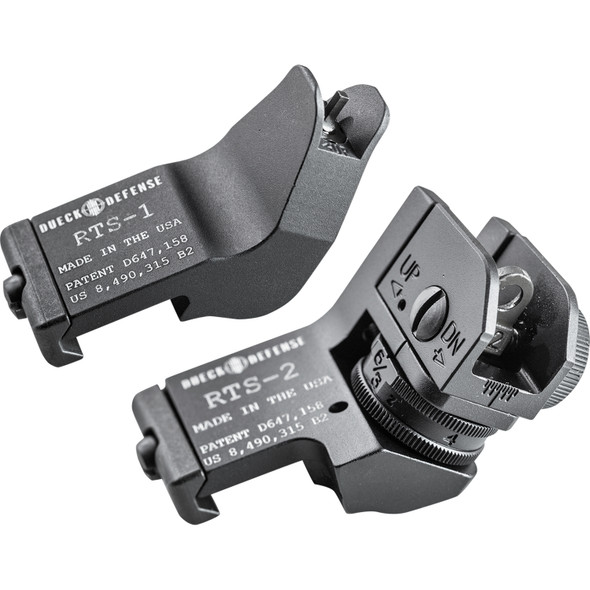 Dueck Defense RTS (Rapid Transition Sights) - Standard Front Sight, DD-RTS-SET, 084871316187
