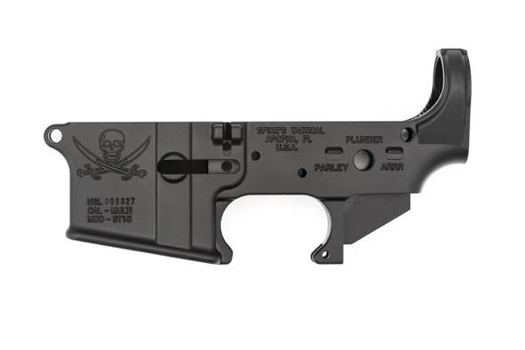 Spikes Tactical AR15 Stripped Lower Receiver - Calico Jack