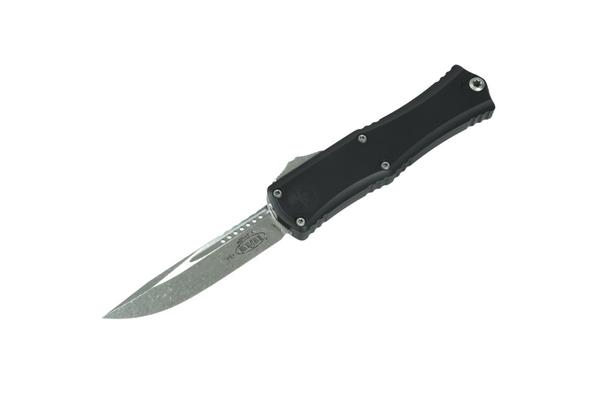Microtech Hera II Mini S/E - Black Handle - Apocalyptic Standard Blade, 1703M-10AP, 841768170556
