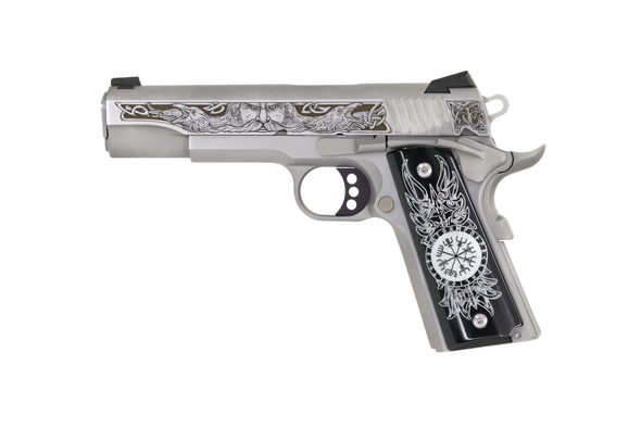 Colt 1911 Delta Elite Odin Engraved Series 10mm Pistol 5" Barrel - TALO Exclusive, O2020XE-ODN, 098289113382