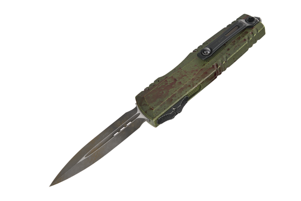 Microtech Luminary ZBP D/E Outbreak Signature Series Deep Engraved - Tritium Button Insert, 1270-1OBDS, 841768183822