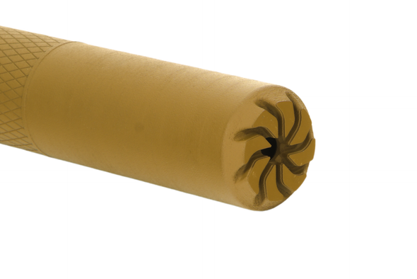Hammer Creek HC97R Titanium 7.62mm OTB Suppressor - FDE, 112-FD, Flat Dark Earth