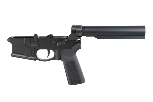 SOLGW Broadsword Complete Lower Receiver w/ A5 Buffer System - No Stock, BROADSWORD-LR-A5-NS