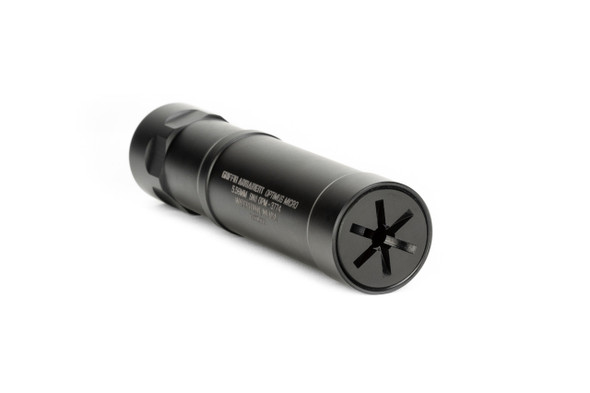 Griffin Armament Optimus Micro 5.56mm Suppressor - Black, GAOPM-W, 791154083116