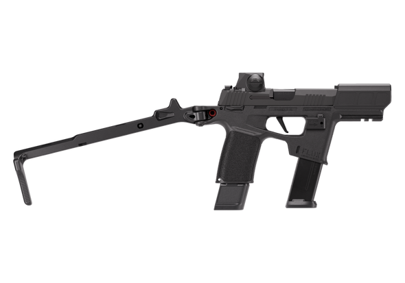 Sig Sauer P365 FLUX 9mm Pistol Brace Chassis with Romeo-X Compact Optic 6" Barrel - 21 Rd, 365FLUX-9-BXR3-RXSL, 798681726226