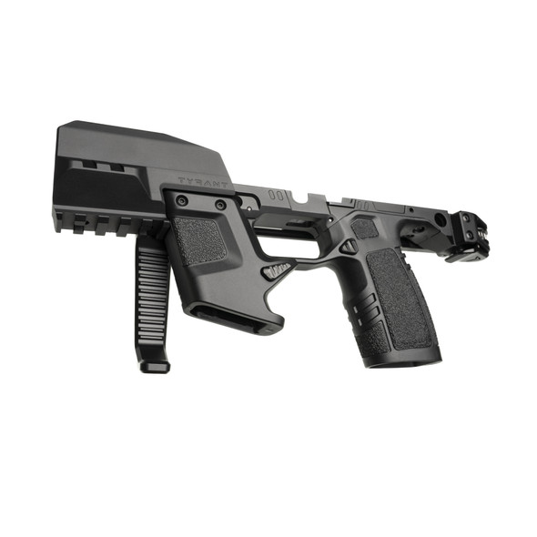 Tyrant CNC TWS365 Braced Chassis fits Sig Sauer P365 FCU - Black, TD-P365-TWS-BLK, 764046033872
