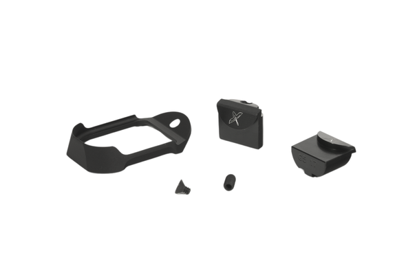 Forward Controls Design GFE Glock Gen 5 Aluminum Frame Extension - Black, GFE, 671891095118