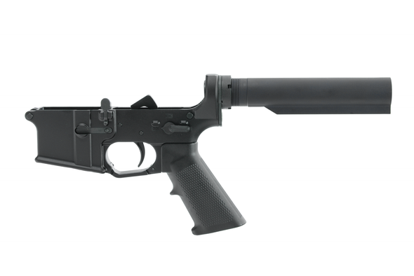 KAK Industry KF-15 Complete Lower Receiver - Black, 801-0604-002, 811163036801