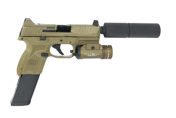 FN 509 Compact Tactical Pistol with Hammer Creek HC9K Suppressor Bundle