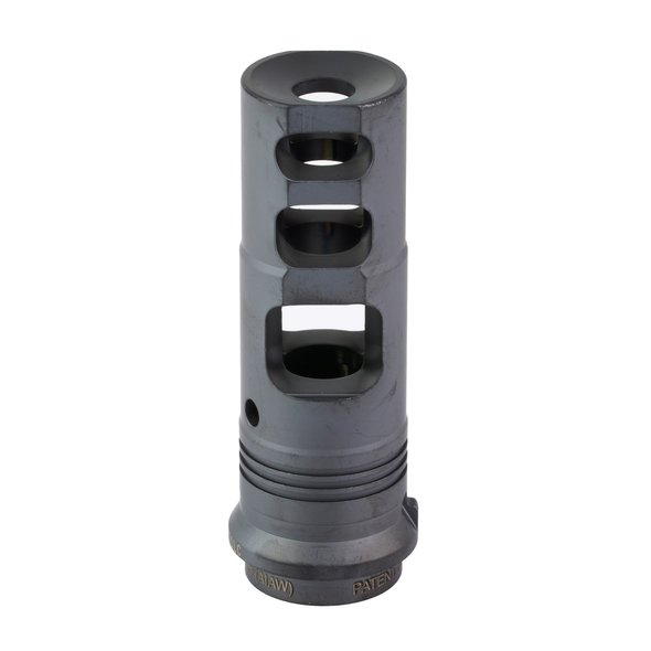 SureFire SOCOM Fast Attach 3 Prong .338 Lapua Muzzle Brake - M18x1.5 - Black, SFMB-338-M18X1.5, 084871324151