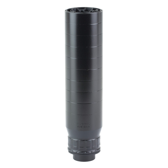 Rugged Suppressors Sub9 PCC 9mm Steel Suppressor - HUB 1.375x24 - Universal 3 Lug Mount, SUB9, 850044499311