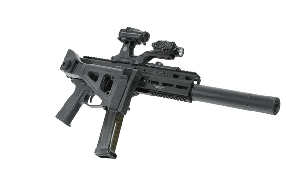 Grand Power Stribog SP10A3 w/ RovyVon GL4 Pro XL Green Laser, Romeo 4XT-PRO & Ramblin Man Titanium Suppressor, 197892004848, GL4PRO-XL-DDE, RS-RM, GEAR-HYDRA2-T2-BLK, SOR44001, A60004, RSR-SR07