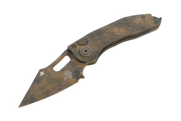 Microtech Stitch Auto S/E Signature Series - Plague Outbreak, 169-1PLOBS, 841768194521