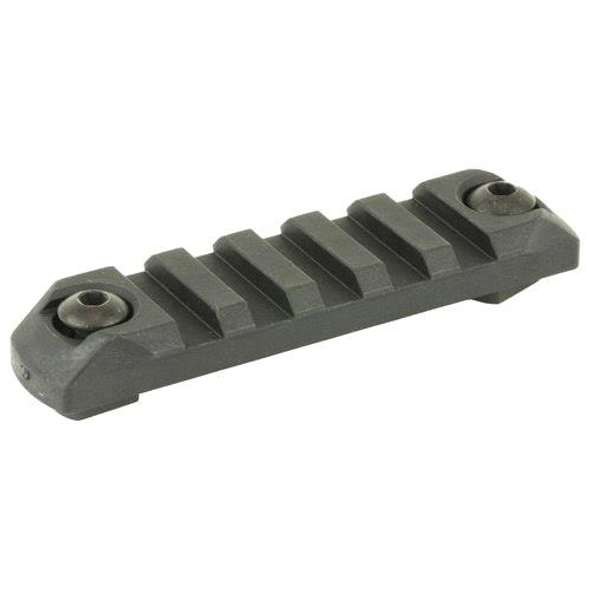 BCM Gunfighter Nylon 3" Picatinny Rail Section - Black M-LOK