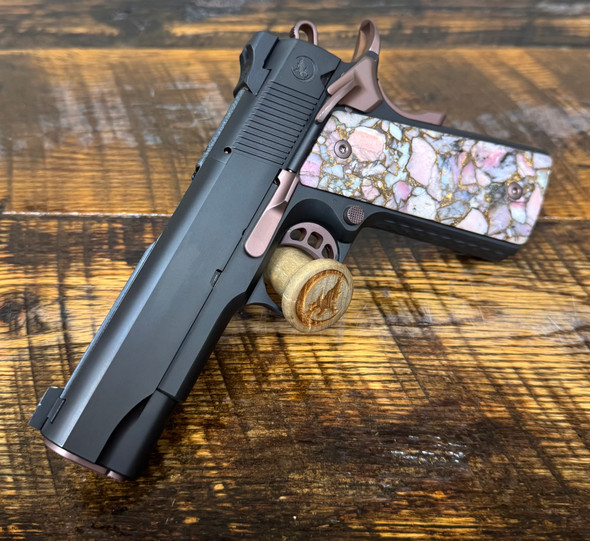 Nighthawk Custom 1911 Lady Hawk 2.0 Commander Optic Ready 9mm Pistol - 10 Rd, 9401-IOS, 806802759401