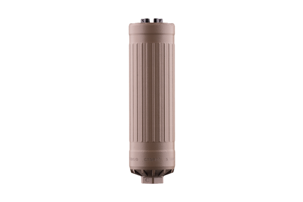 Dead Air CT5P Patrol 6mm Haynes 282 Suppressor - Direct Thread - FDE, CT5PDTFDE0528, 810128163903