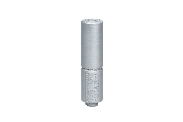 Hammer Creek HC9K Titanium 9mm Booster-less Suppressor - Silver, 121-SIL
