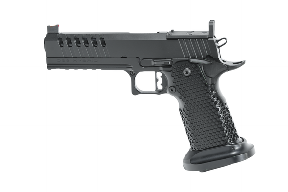 MPA DS9 Hybrid Optic Ready 9mm Pistol 5" Butler Cut Barrel - Black, DS9-HYBRID-BLK-RMR