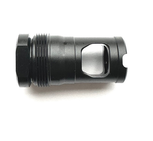 Forward Controls Design 1215RF Plan-B Compatible Single Port Muzzle Device - 1/2x28, 1215RF, 796520450172